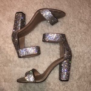 Sparkly heels